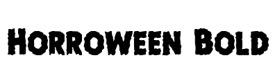 Horroween Bold