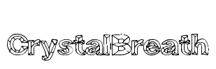 CrystalBreath Font Image
