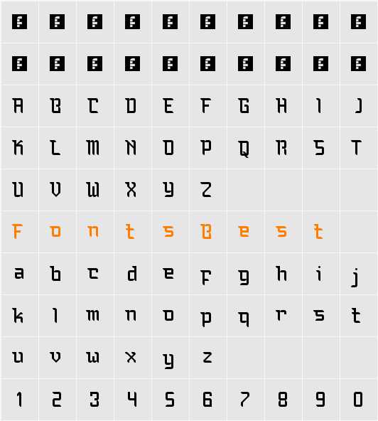 Bauchaomaicha Character Map