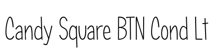 Candy Square BTN Cond Lt