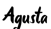 Agusta Font Image