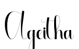 Ageitha Font Image