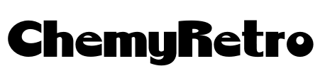 ChemyRetro Font Image
