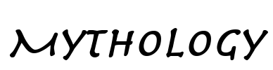Mythology Font Image