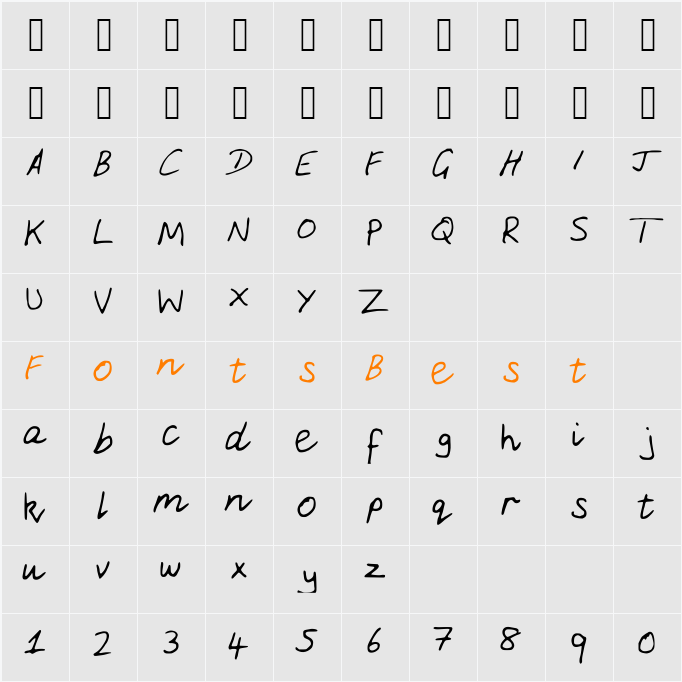 Daniel_Light Character Map