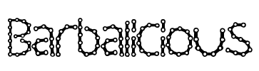 Barbalicious Font Image