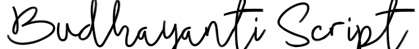 Budhayanti Script
