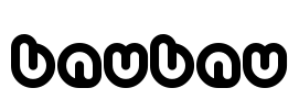 Baubau Font Image