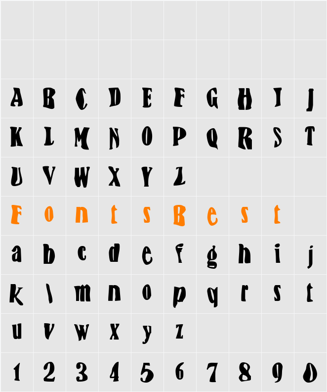 BN-FishEye Character Map