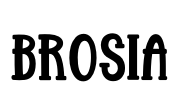 Brosia Font Image