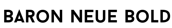 Baron Neue Bold
