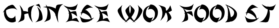 Chinese Wok Food St