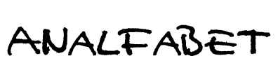 Analfabet