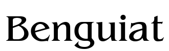 Benguiat Font Image