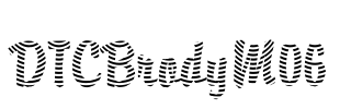 DTCBrodyM06 Font Image