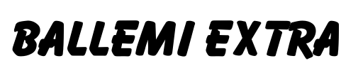 Ballemi Extra Font Image
