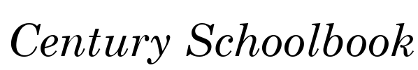 Century Schoolbook