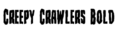 Creepy Crawlers Bold