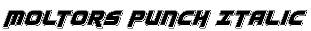 Moltors Punch Italic