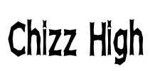 Chizz High Font Image