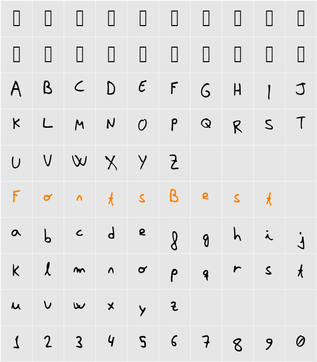 David Lozano Lucas Character Map