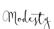 Modesty