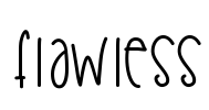 Flawless Font Image