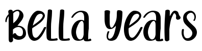 Bella Years Font Image