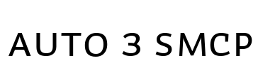 Auto 3 SmCp Font Image