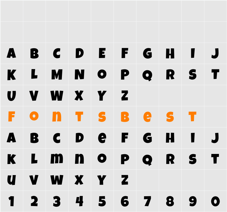 Luckiest Guy Character Map