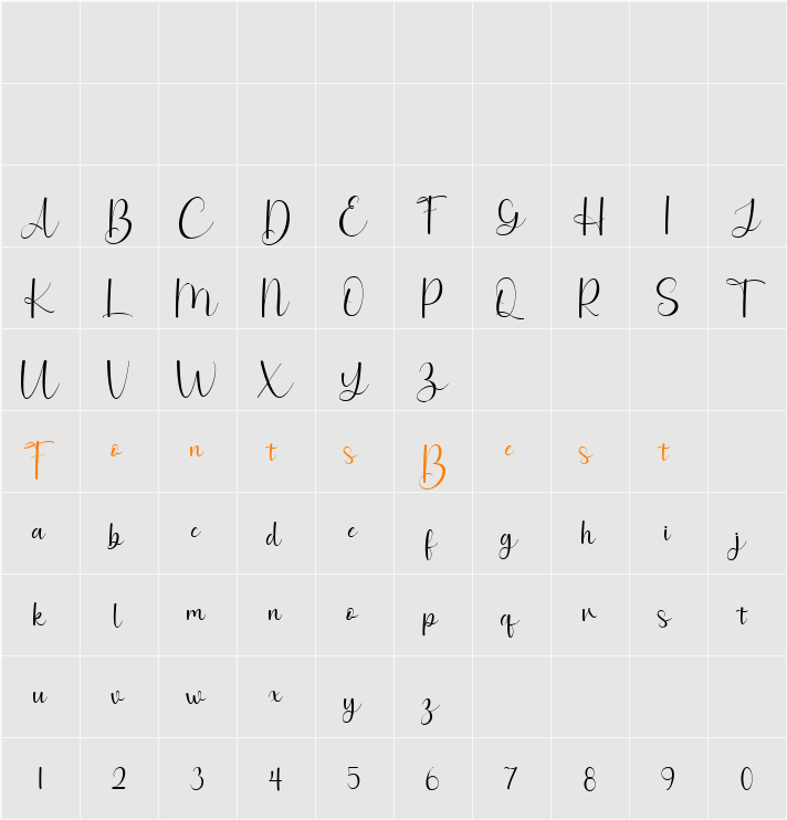 Angellica - Demo Character Map