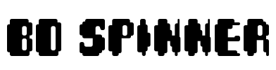 BD Spinner Font Image