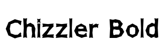 Chizzler Bold Font Image