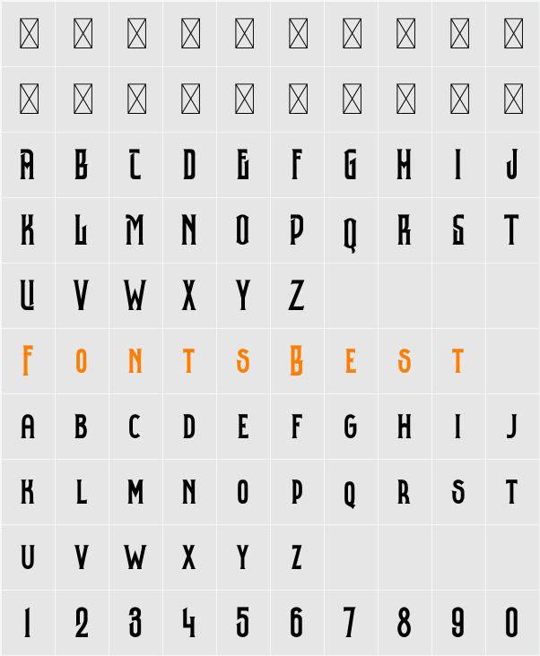 Astaroth Character Map