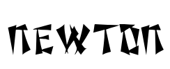 NEWTON Font Image