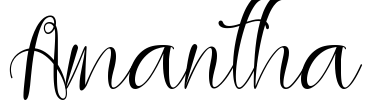 Amantha Font Image