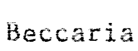 Beccaria