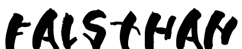 Falsthan Font Image