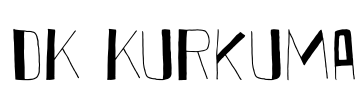 DK Kurkuma Font Image