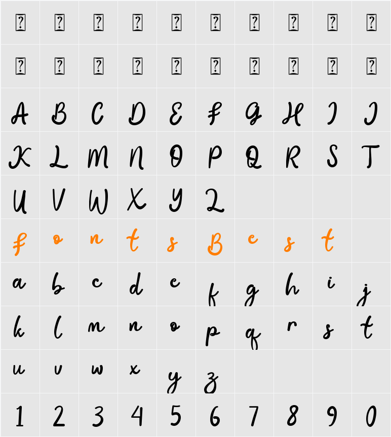 bialletta Character Map