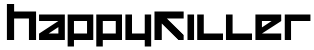 HappyKiller Font Image