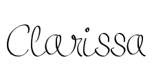 Clarissa Font Image