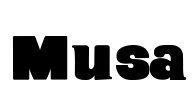 Musa Font Image