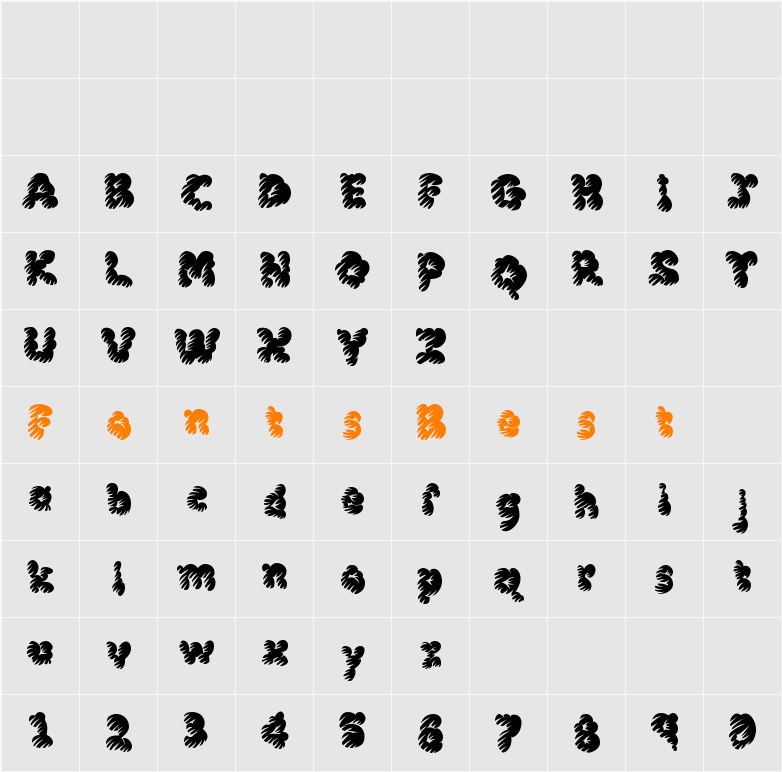 McKloud Misty Character Map