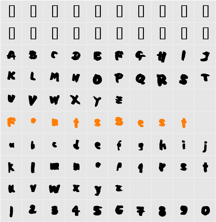 Mogadischu Character Map