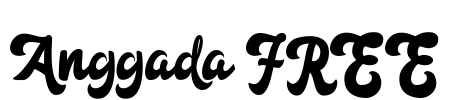 Anggada FREE Font Image
