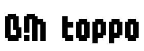 BM toppo Font Image