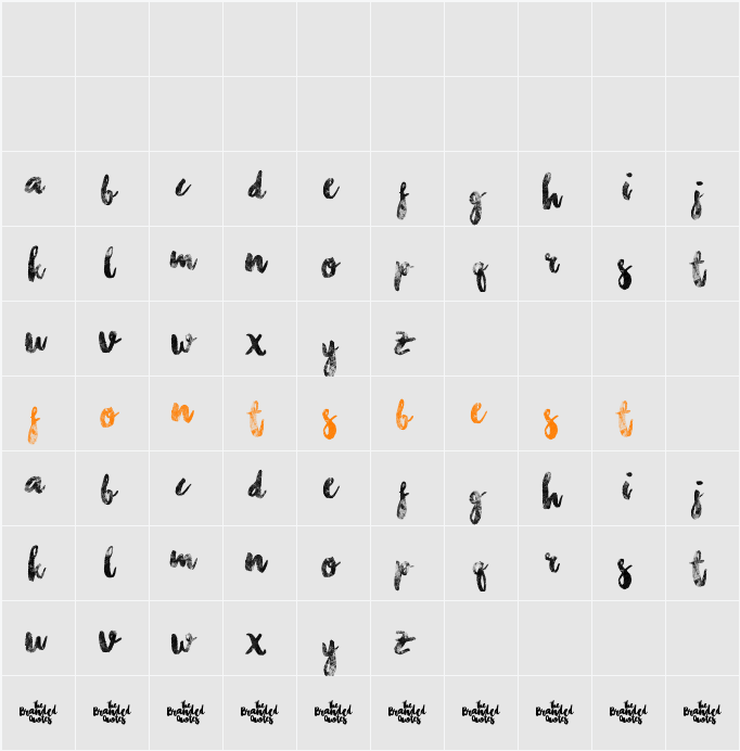 Chasing Embers Demo Version Character Map