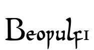 Beowulf1 Font Image