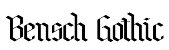 Bensch Gothic